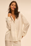 Love Me Long Sleeve Night Shirt - Genevieve's Wardrobe