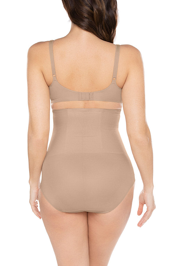 Back Magic Hi Waist Brief- Miraclesuit - Genevieve's Wardrobe