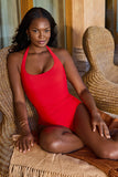 Utopia Wired Halter One-Piece Shaping Swimsuit