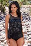 Mirage Loose Fit Slimming Underwired Tankini Top