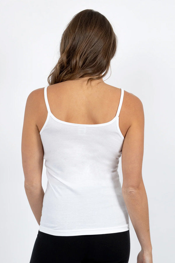 Soft Australian Cotton Camisole - Genevieve's Wardrobe