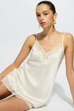 Silk Lace Chemise