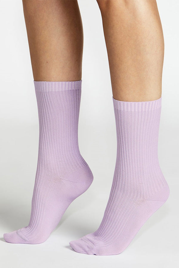 Giorgia Rib Crew Socks - Genevieve's Wardrobe