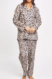 Brushed Cotton Leopard PJ Set