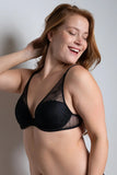 Maddie Lace Padded Plunge Bra