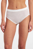 Barely There Lace Hi Cut Full Brief