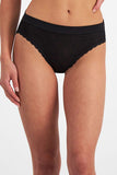 Barely There Lace Hi Cut Full Brief