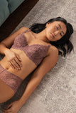 Essential Lace Balconette Padded Bra