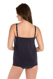 Illusionists Mirage Floaty Layered Tankini Top - DD Cup