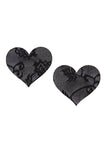 Lace Heart Disposable Nipple Covers