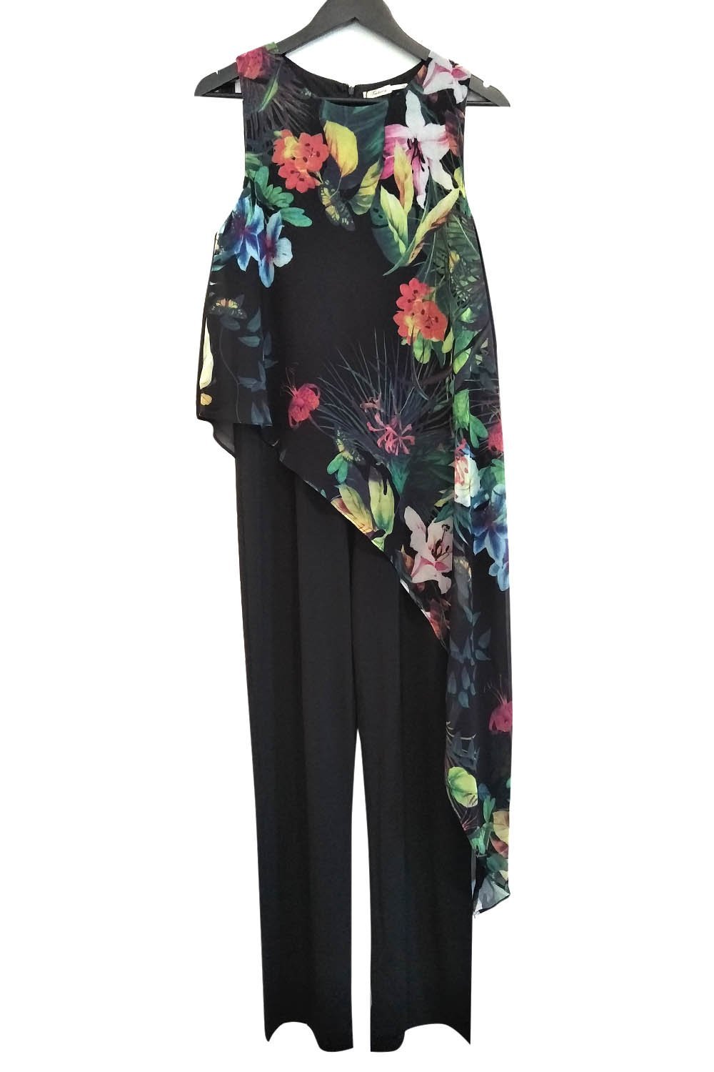 Lani Layered Chiffon Jumpsuit | Size 8 - Genevieve's Wardrobe