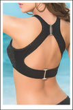 Sporty 2 Piece Swimsuit in Rope Print - Genevieve's Wardrobe