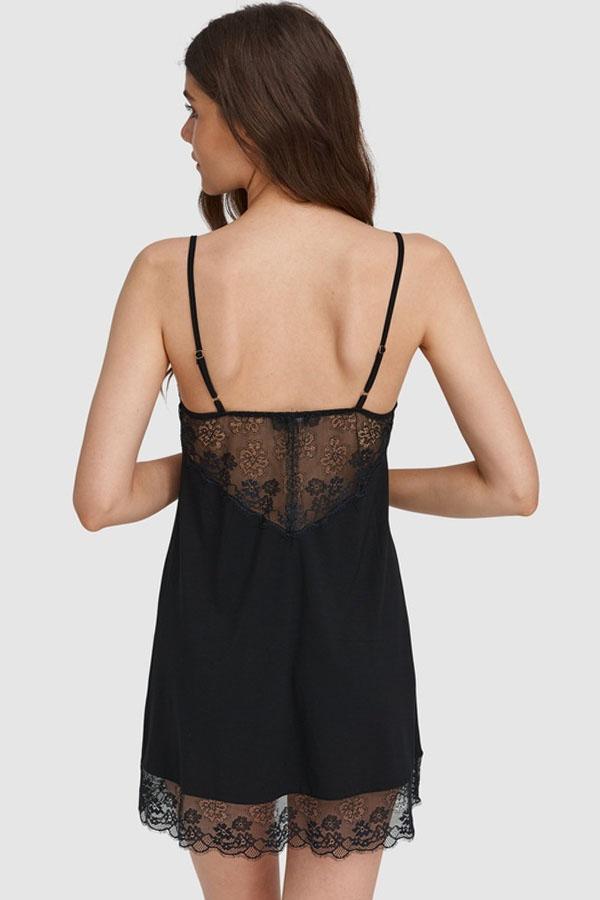 Lace Detail Chemise - Vanilla Night & Day