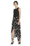 Black Forest Floral Wrap Skirt - Genevieve's Wardrobe