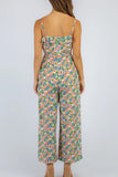 Sunny Days Frill Floral Jumpsuit